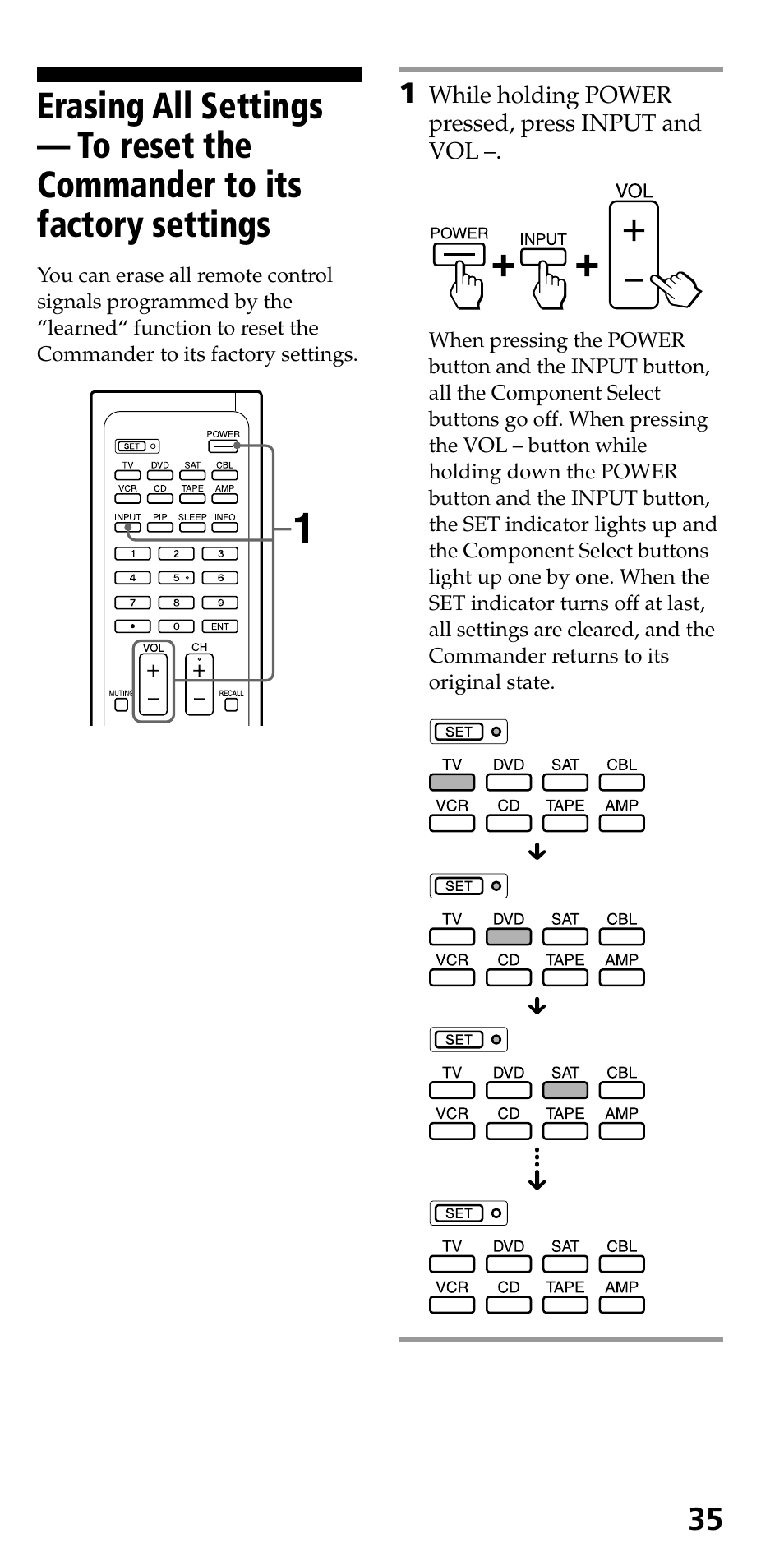 Sony RM-VL610 User Manual | Page 35 / 52