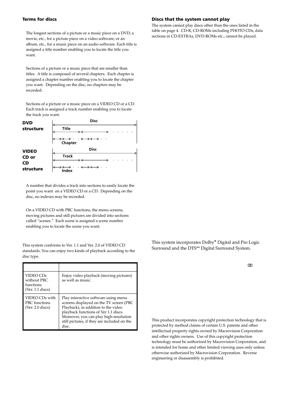 Sony DAV-S300 User Manual | Page 5 / 68