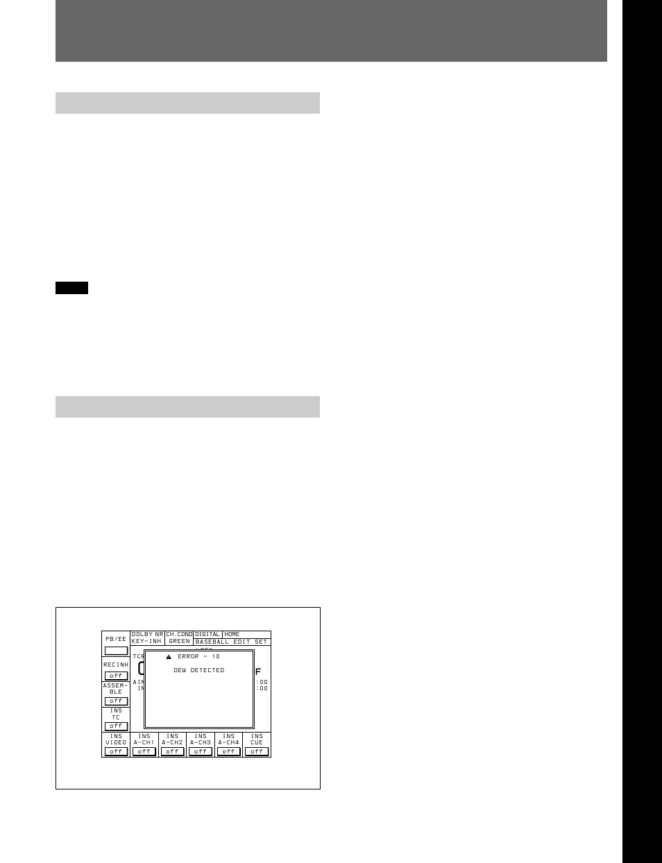 Appendix, Maintenance, Head cleaning | Moisture condensation | Sony HDW-F500 User Manual | Page 129 / 178