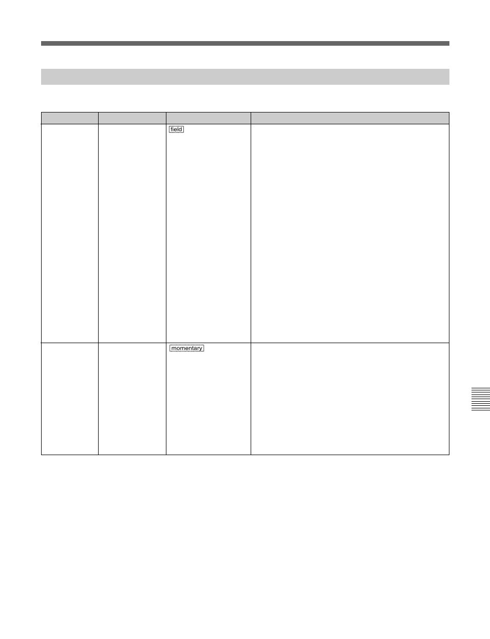 Items related to digital processing (901~), A-41 | Sony HDW-F500 User Manual | Page 169 / 178