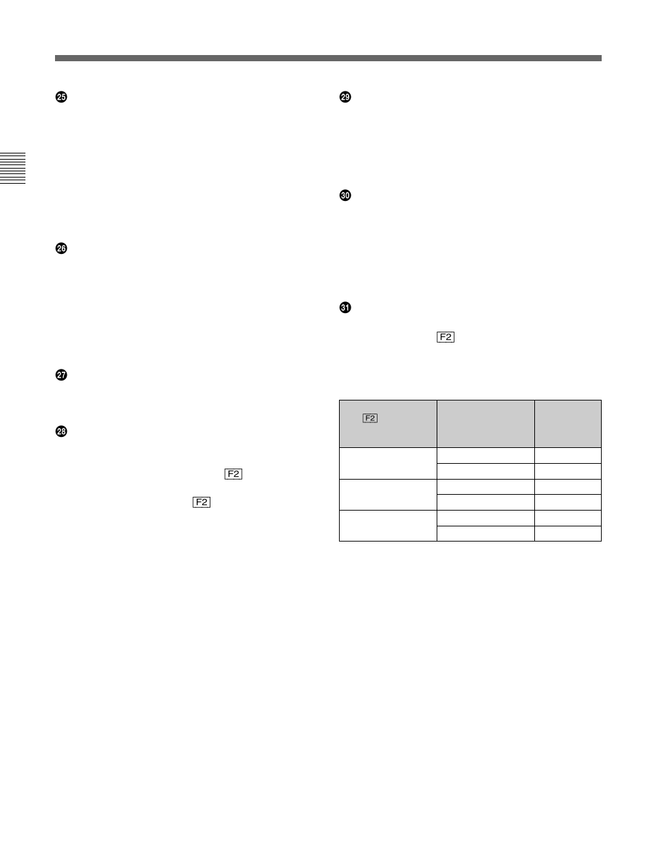 1 control panel | Sony HDW-F500 User Manual | Page 24 / 178