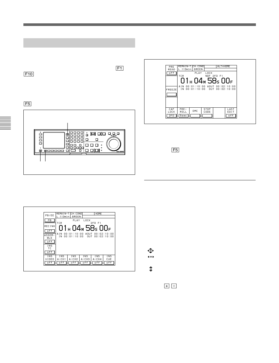 1-2 changing menu settings, 1 registering and storing menu settings | Sony HDW-F500 User Manual | Page 44 / 178