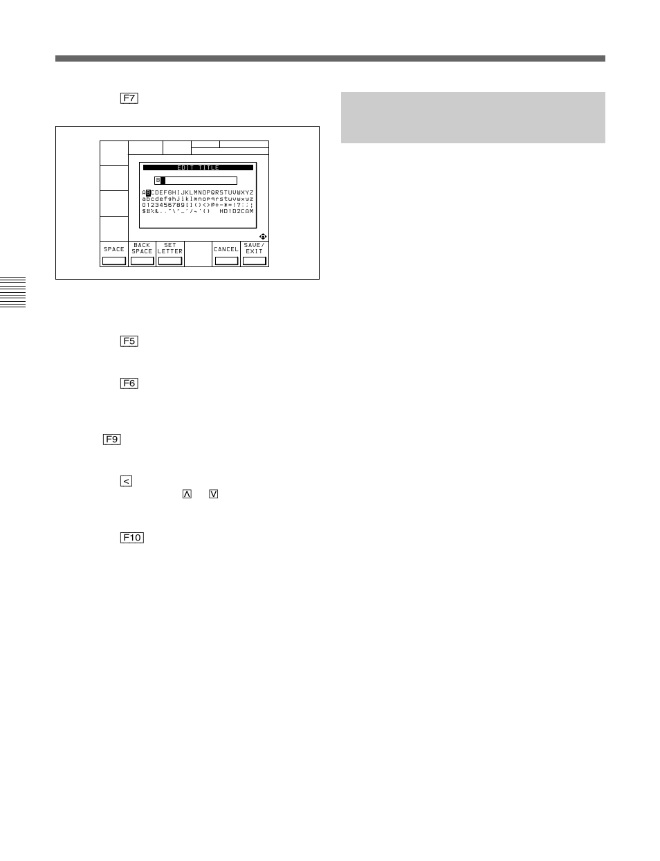 1 registering and storing menu settings | Sony HDW-F500 User Manual | Page 54 / 178