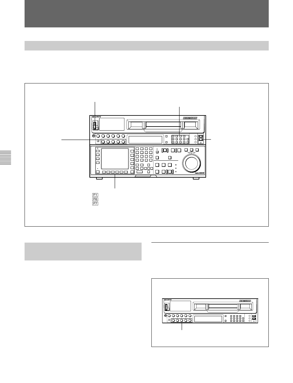 3 preparing for playback, 3-1 setting switches and menus, 3-2 adjusting the audio playback level | 1 preparing for recording | Sony HDW-F500 User Manual | Page 98 / 178