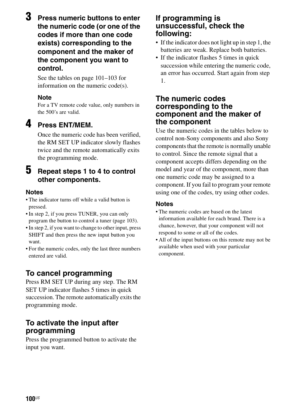 Sony STR-DG920 User Manual | Page 100 / 116