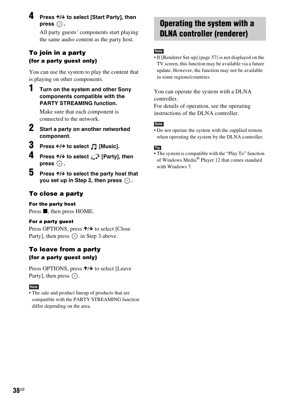 Sony F500 User Manual | Page 38 / 76