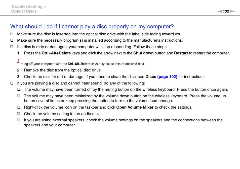 Sony VAIO VPCJ2 User Manual | Page 132 / 157