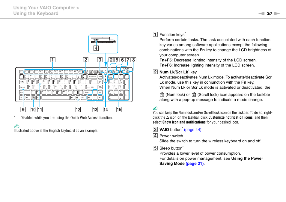 Sony VAIO VPCJ2 User Manual | Page 30 / 157