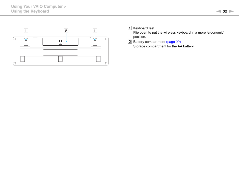 Sony VAIO VPCJ2 User Manual | Page 32 / 157