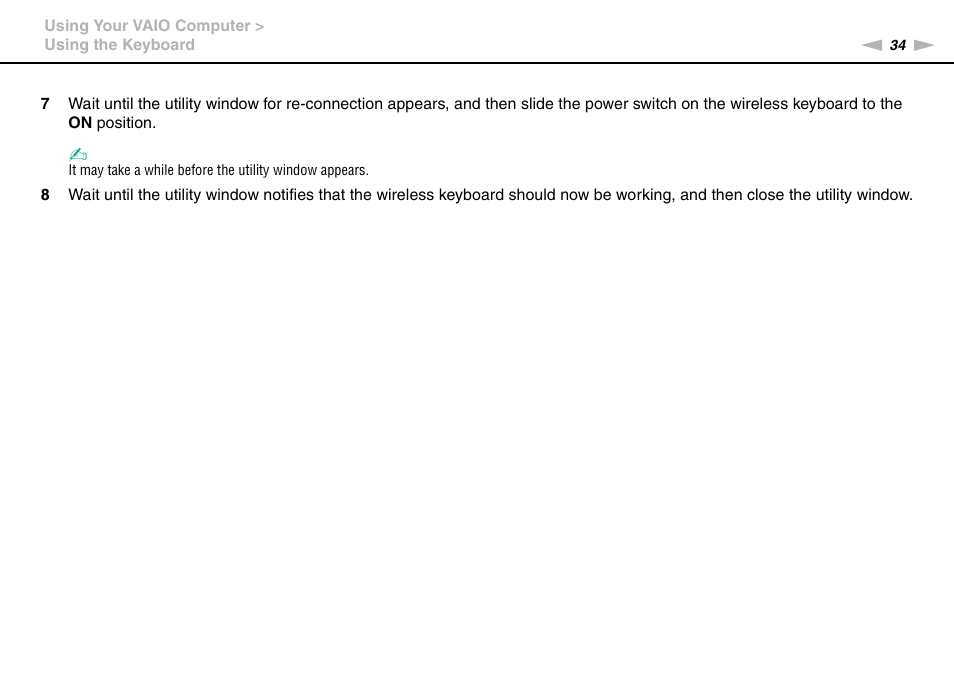 Sony VAIO VPCJ2 User Manual | Page 34 / 157