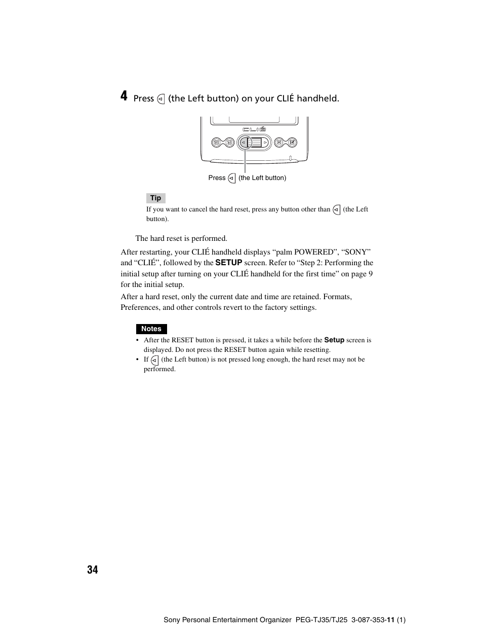 Sony PEG-TJ25 User Manual | Page 34 / 72