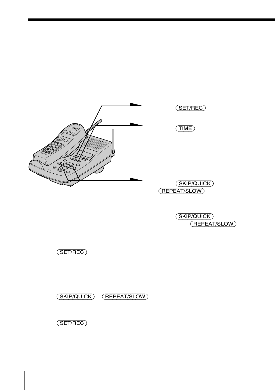 Funciones del contestador automático, Preparación del contestador automático, Ajuste del día y la hora | Preparación del contestador, Automático | Sony SPP-A968 User Manual | Page 84 / 112