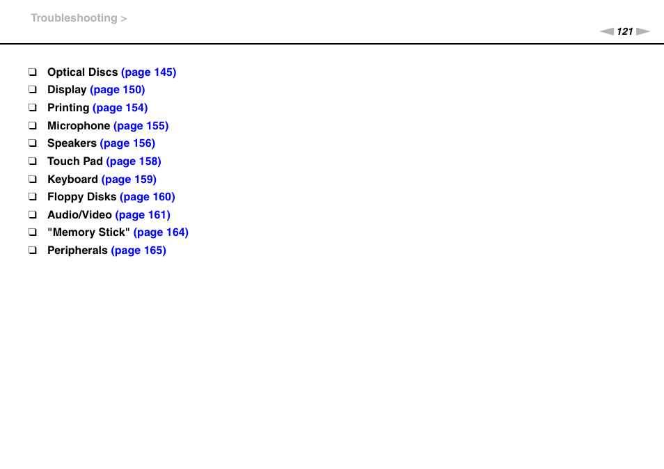 Sony VAIO VPCF11 User Manual | Page 121 / 169