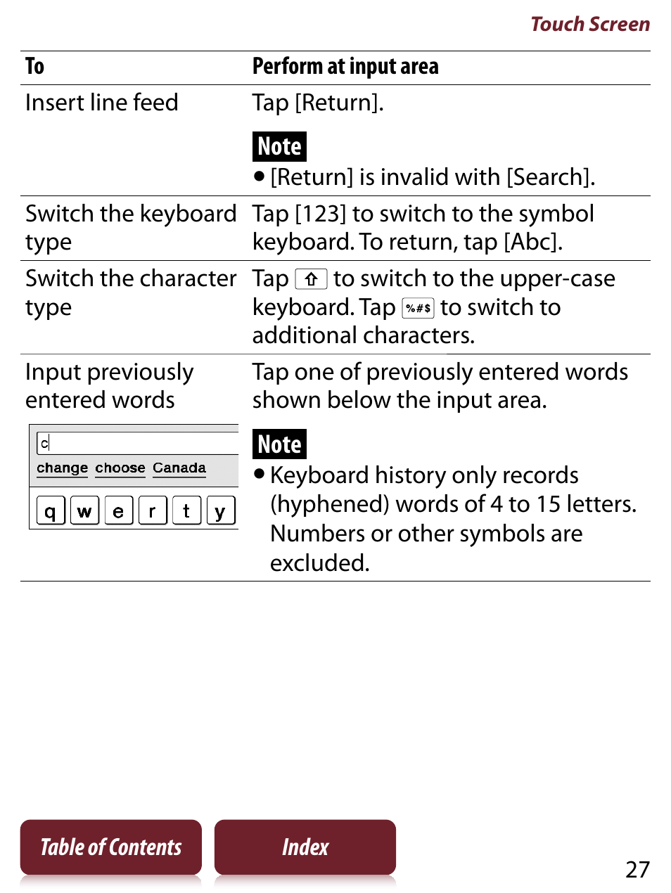 Sony READER TOUCH EDITION PRS-650 User Manual | Page 27 / 139
