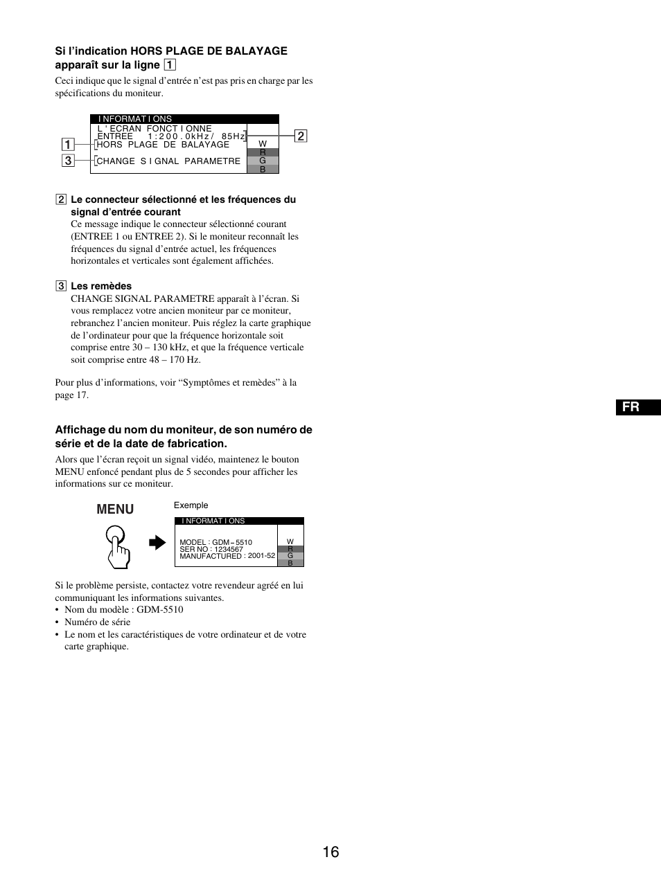 Menu | Sony GDM-5510 User Manual | Page 34 / 186