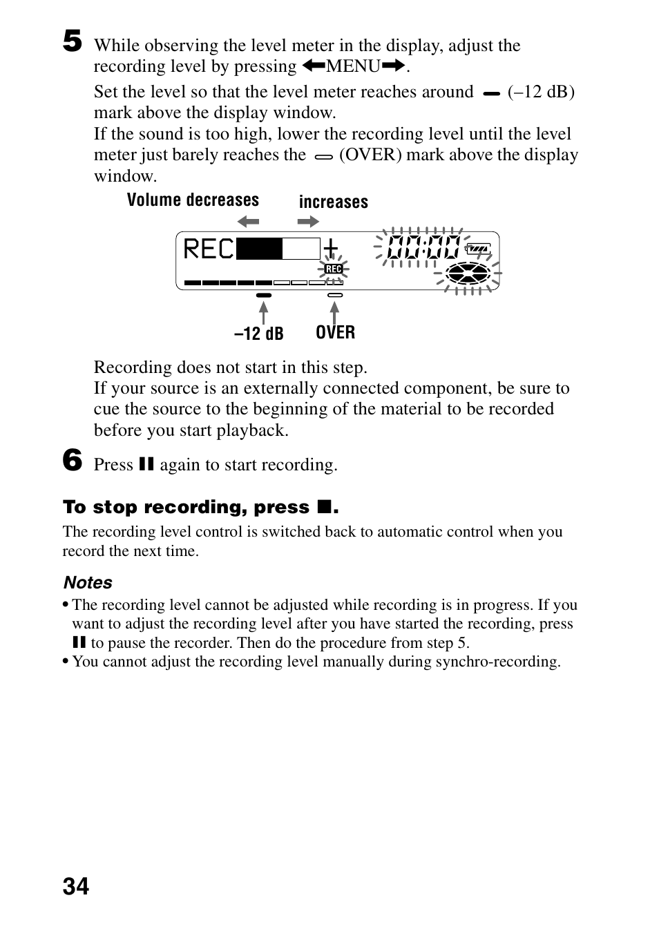 R (34) | Sony MZ-G750DPC User Manual | Page 34 / 76