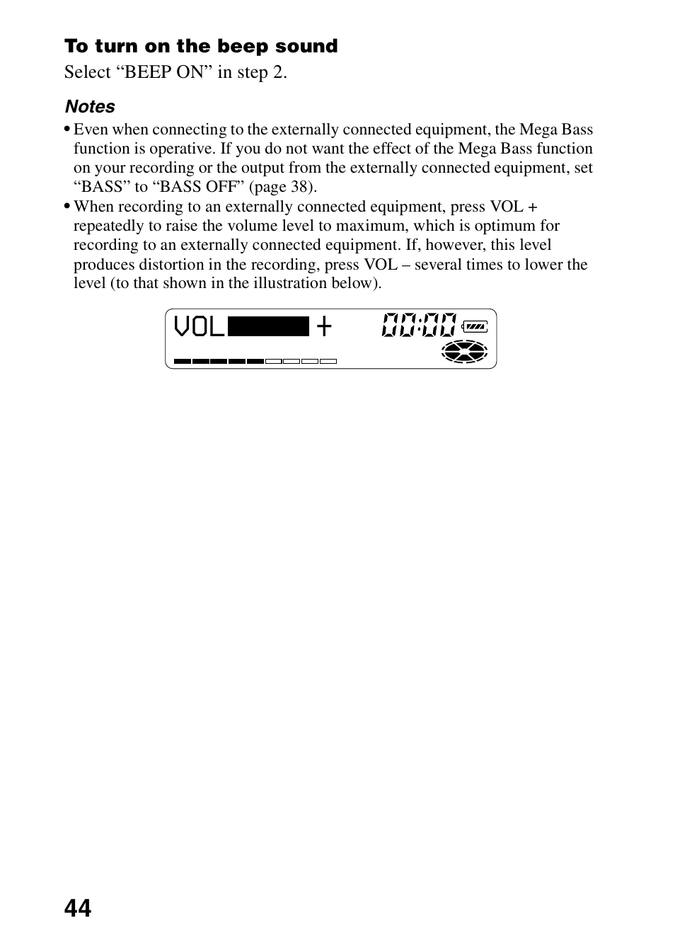 Sony MZ-G750DPC User Manual | Page 44 / 76