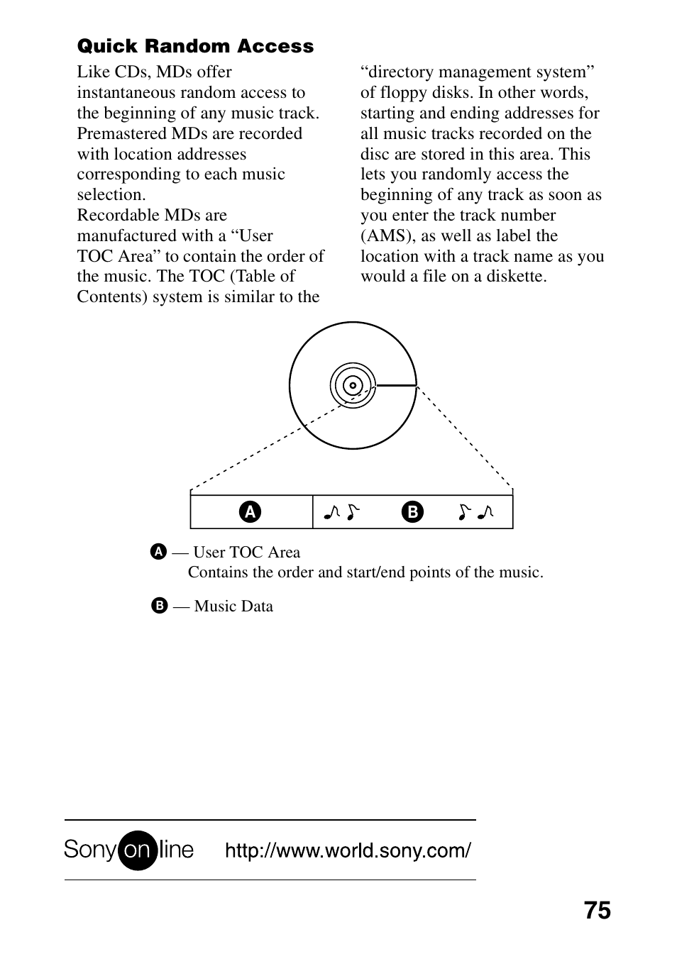 Sony MZ-G750DPC User Manual | Page 75 / 76