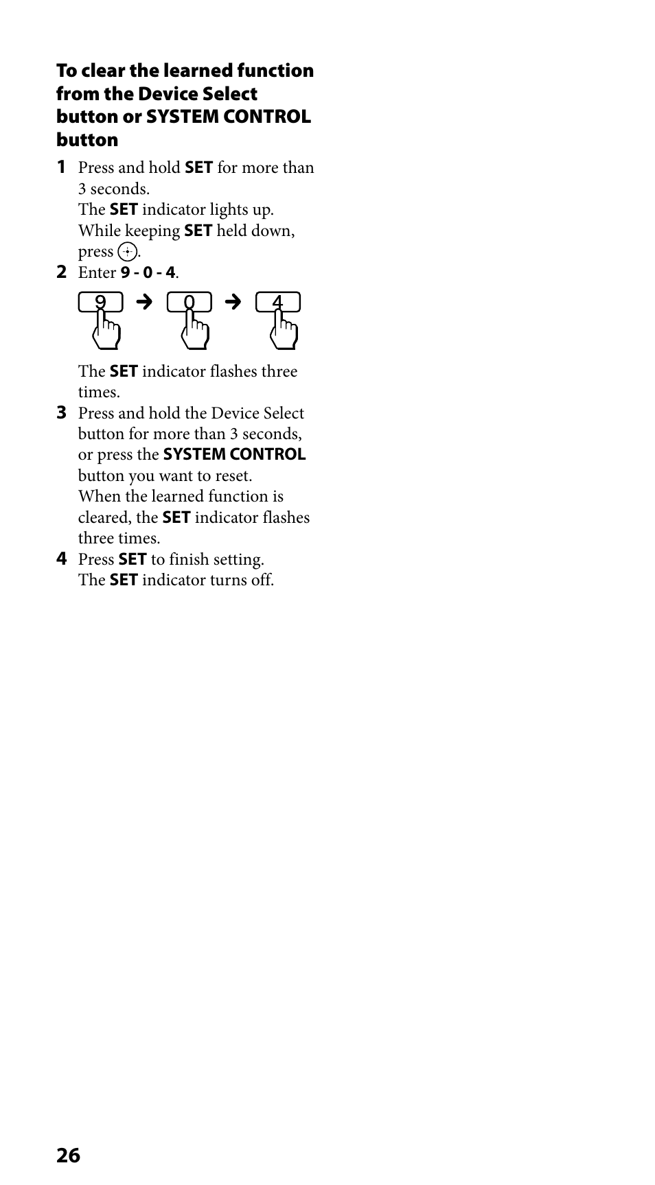 Sony RM-VLZ620 User Manual | Page 26 / 52