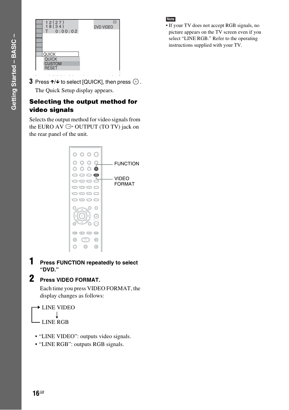 Sony DAV-DZ231 User Manual | Page 16 / 96