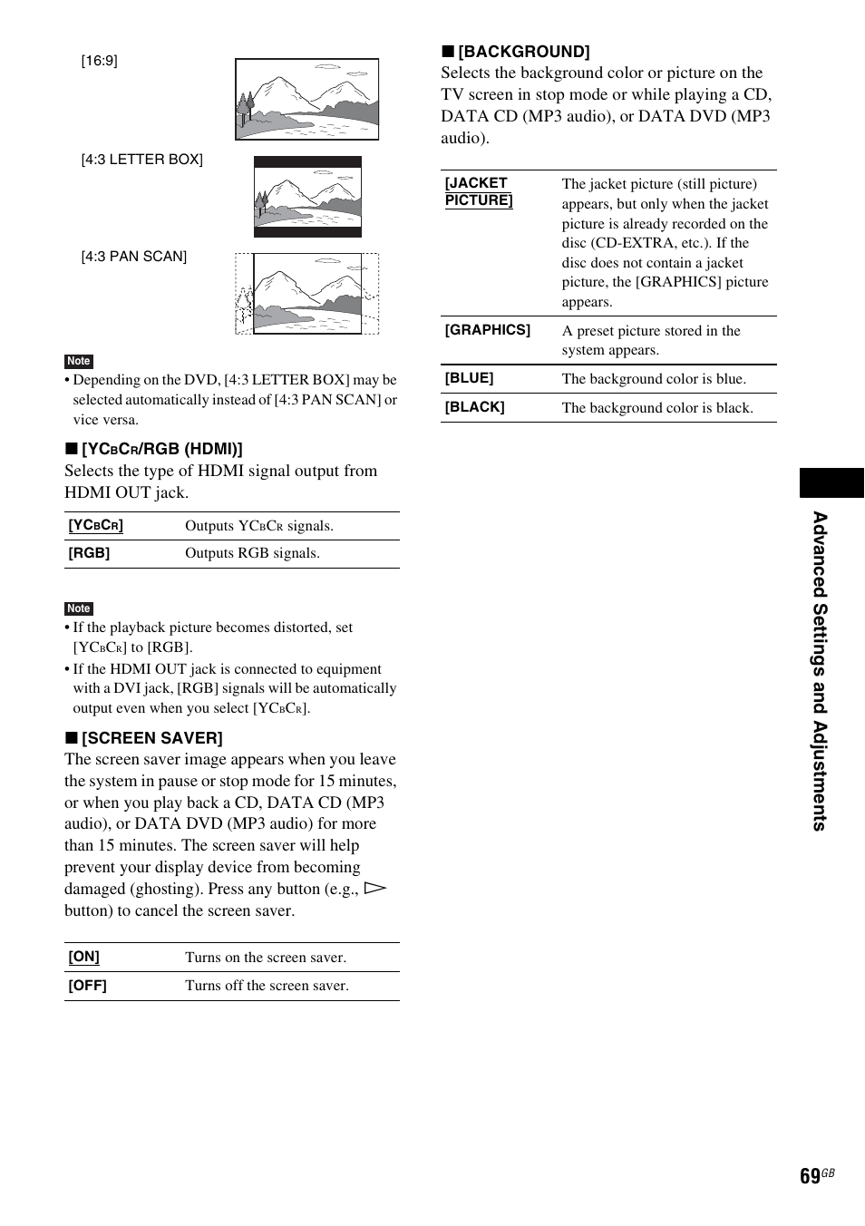 Sony DAV-DZ231 User Manual | Page 69 / 96