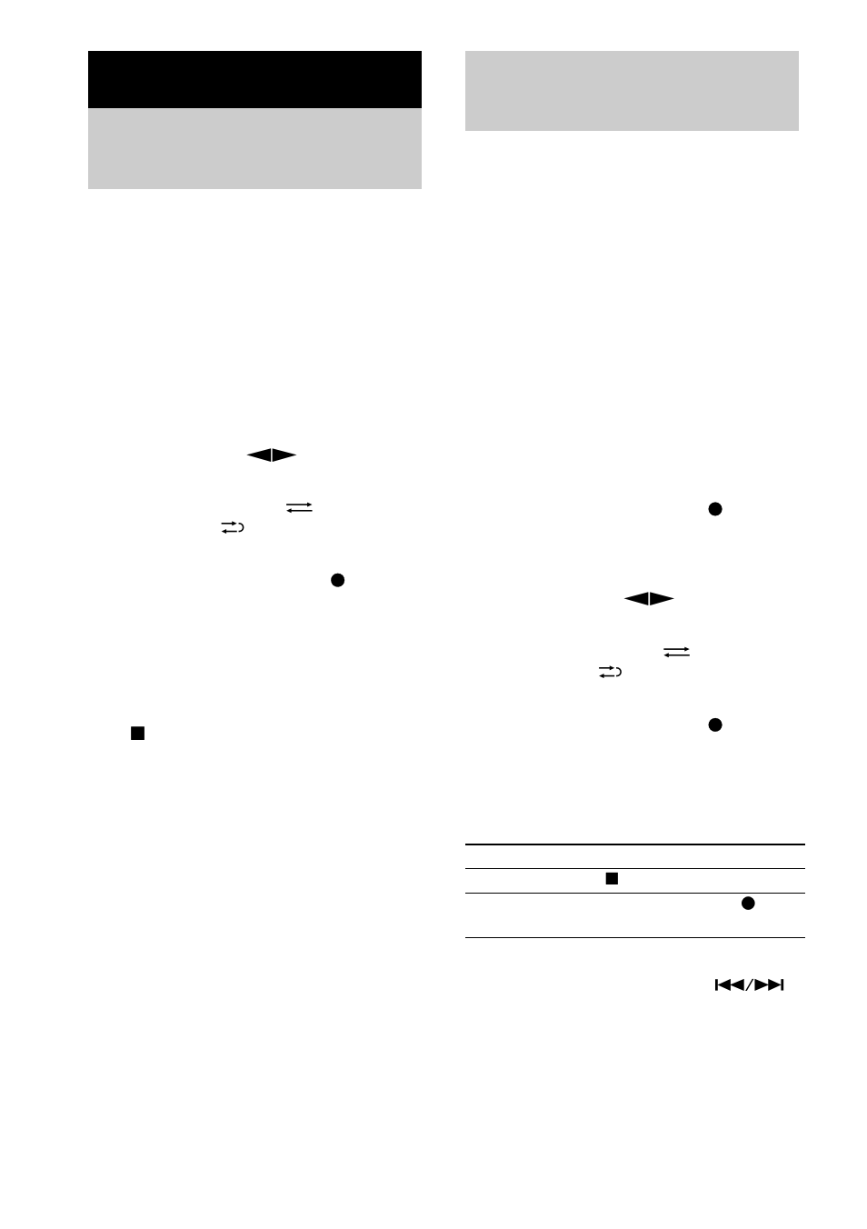 Tape – recording, Recording your favorite cd tracks on a tape, Cd synchro recording | Recording on a tape manually, Manual recording, Recording your favorite cd tracks on a, Tape — cd synchro recording | Sony CMT-GP5 User Manual | Page 12 / 28