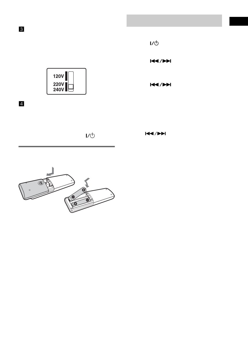 Setting the clock | Sony CMT-GP5 User Manual | Page 5 / 28