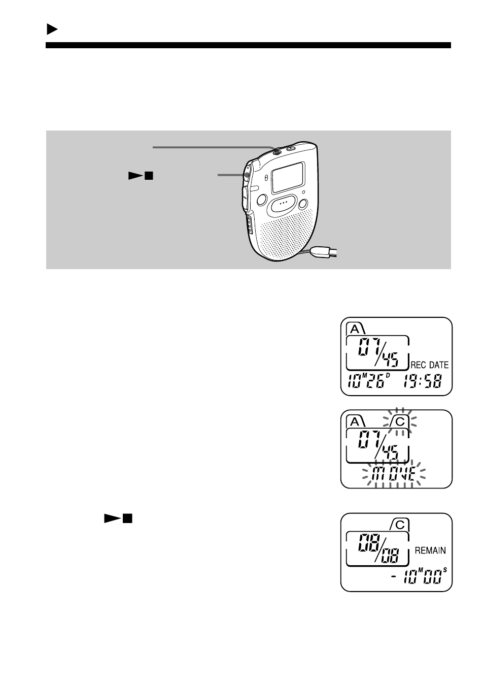 Advanced operations | Sony ICD-57 User Manual | Page 18 / 36