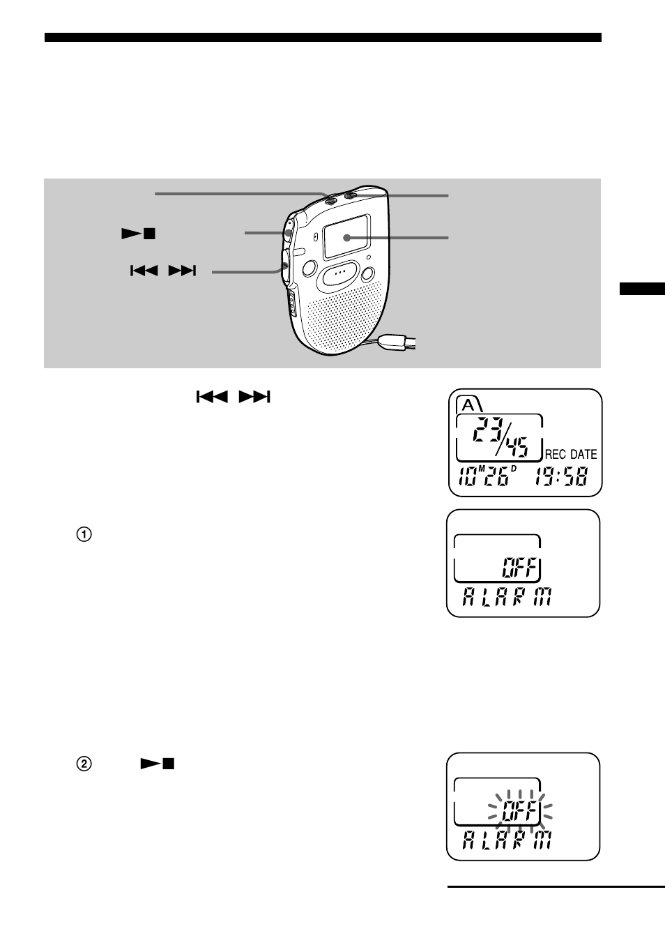 Sony ICD-57 User Manual | Page 21 / 36