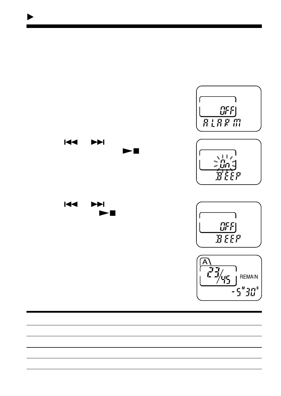 Preventing accidental operation — hold function, Turning off the beep sound | Sony ICD-57 User Manual | Page 26 / 36