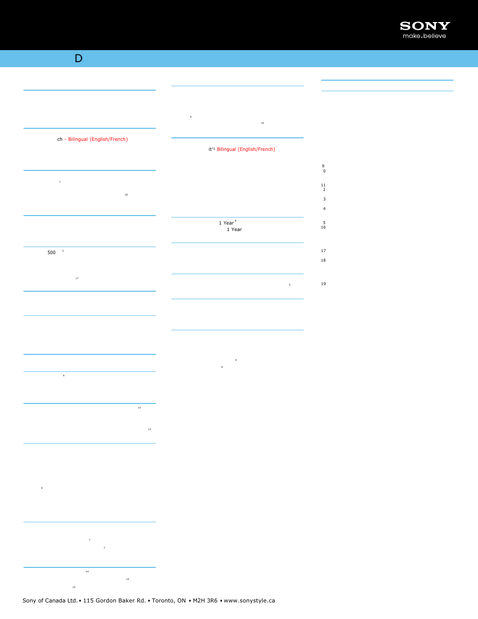 Vpcs131fds, Specifications | Sony VPCS131FDS User Manual | Page 2 / 2