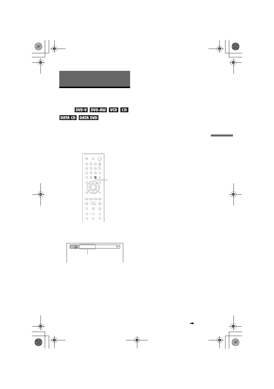 L0 - viewing information about the disc, L1 - checking the playing time and remaining time, Viewing information about the disc | Checking the playing time and remaining time | Sony DVP-NC60P User Manual | Page 39 / 76