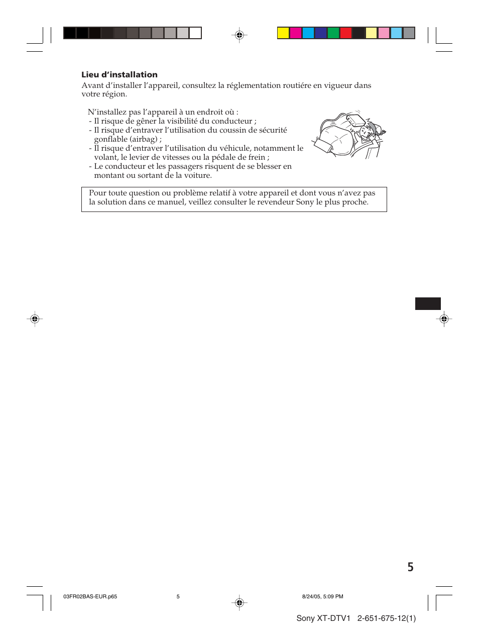 Sony XT-DTV1 User Manual | Page 53 / 123