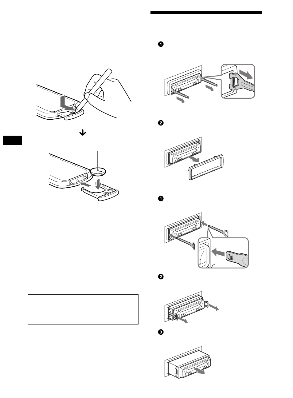 Démontage de l’appareil | Sony DVX-11B User Manual | Page 108 / 196