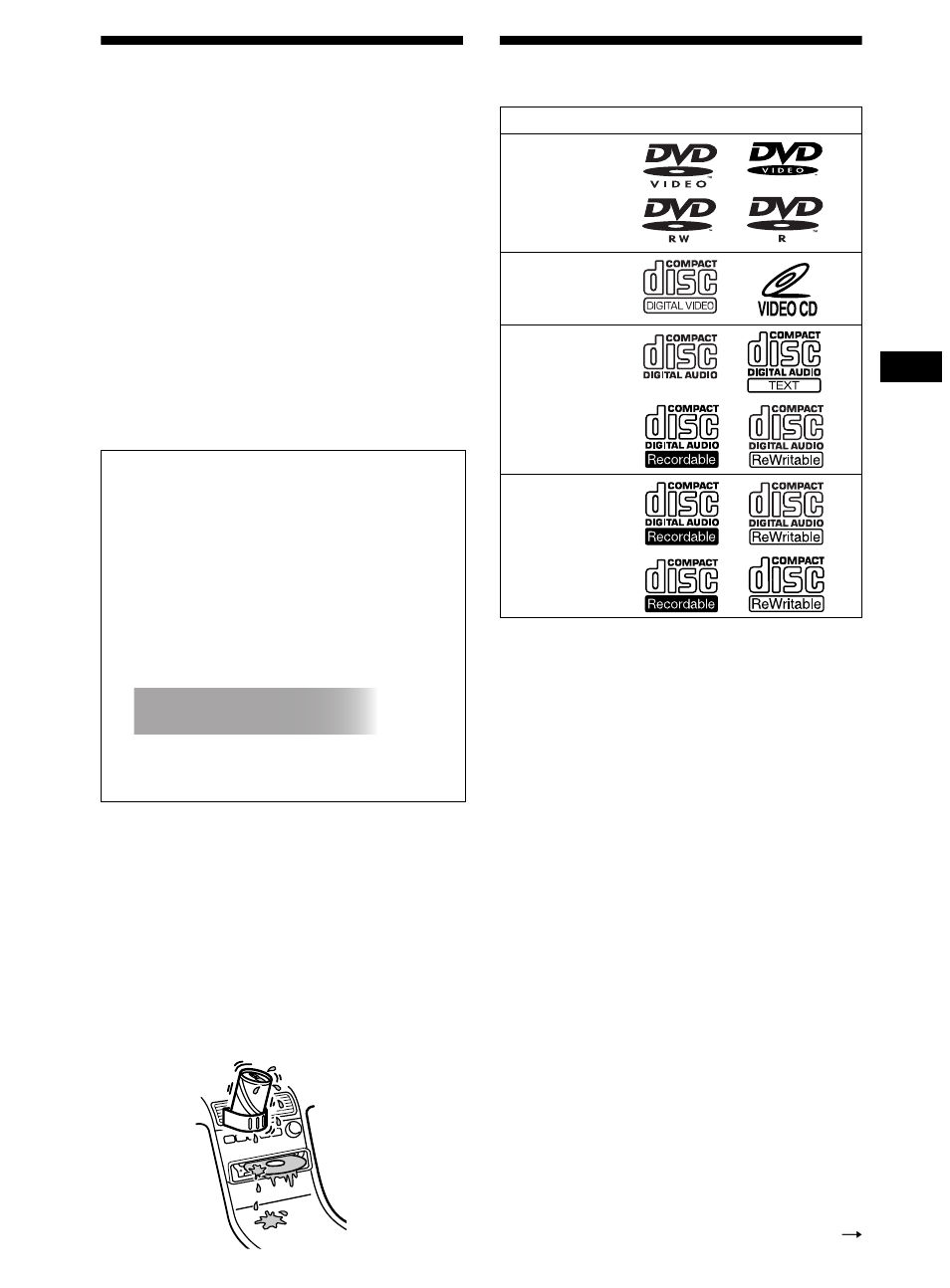 Precautions, Playable discs, Precautions playable discs | 5precautions | Sony DVX-11B User Manual | Page 5 / 196