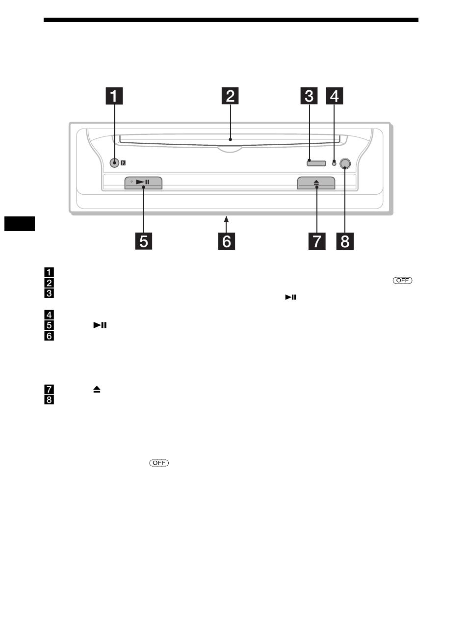 Emplacement des commandes, 8emplacement des commandes | Sony DVX-11B User Manual | Page 86 / 196