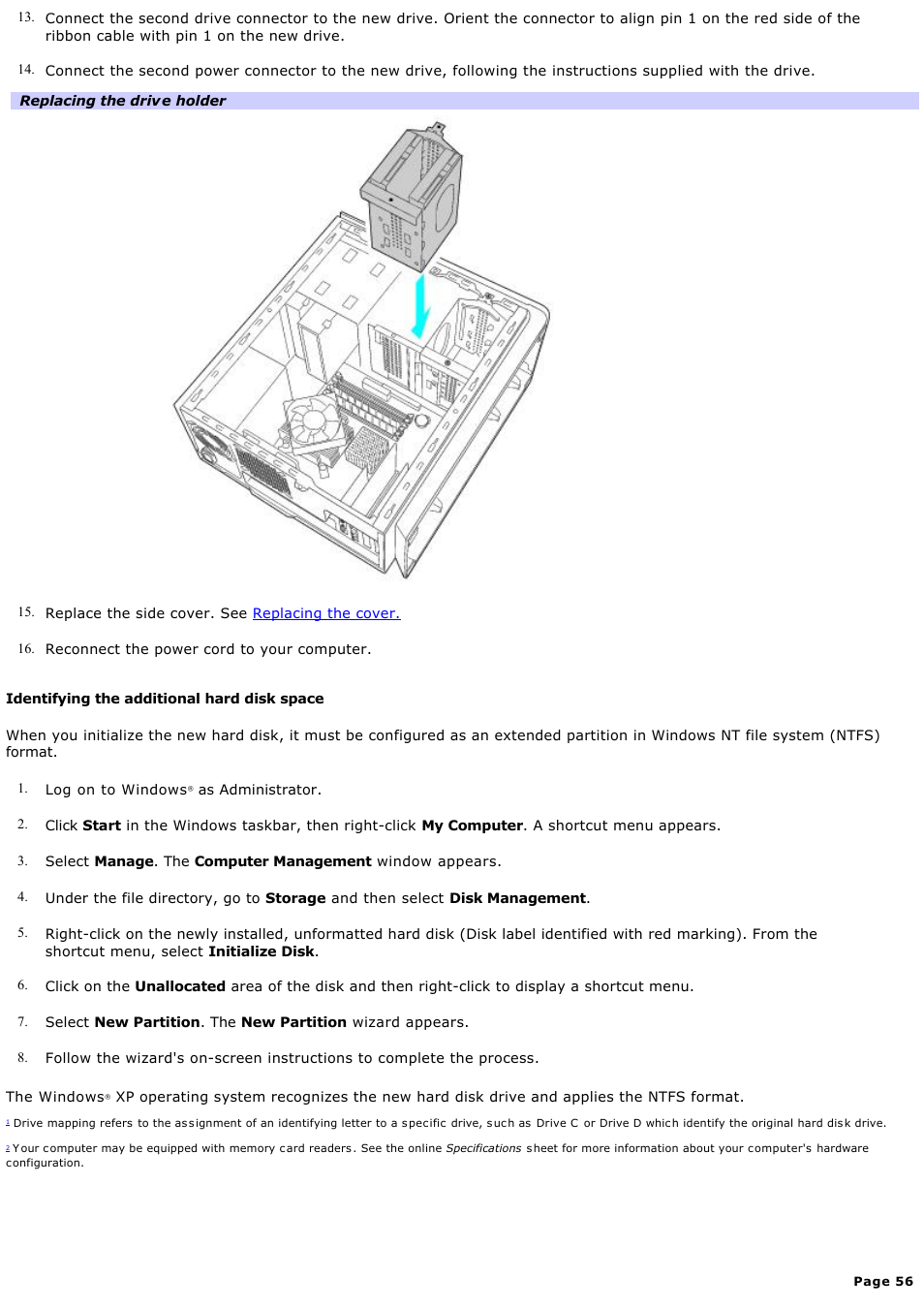 Sony VAIO VGCRB40 User Manual | Page 56 / 243