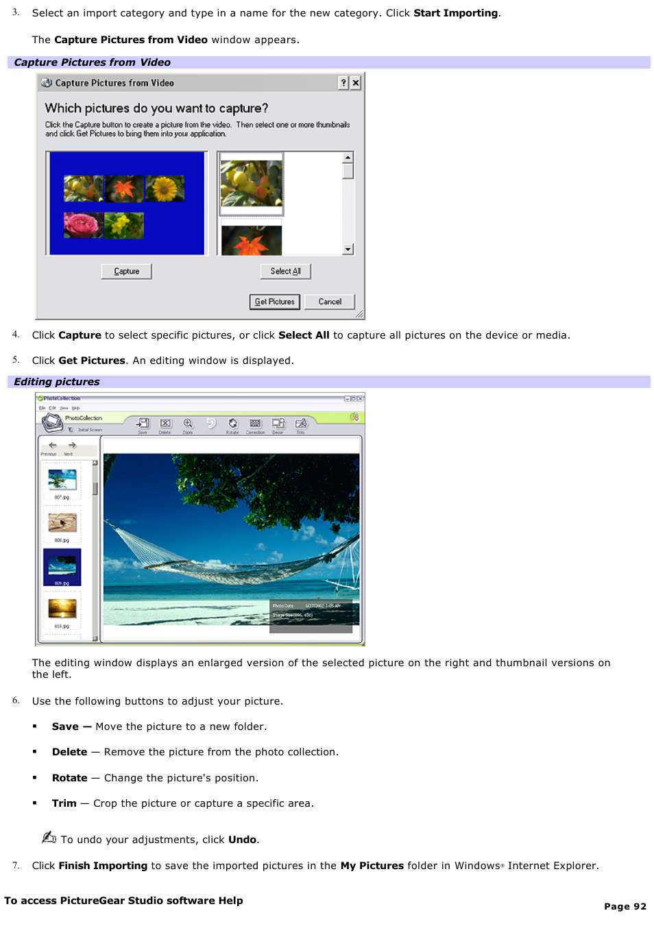 Sony VAIO VGCRB40 User Manual | Page 92 / 243