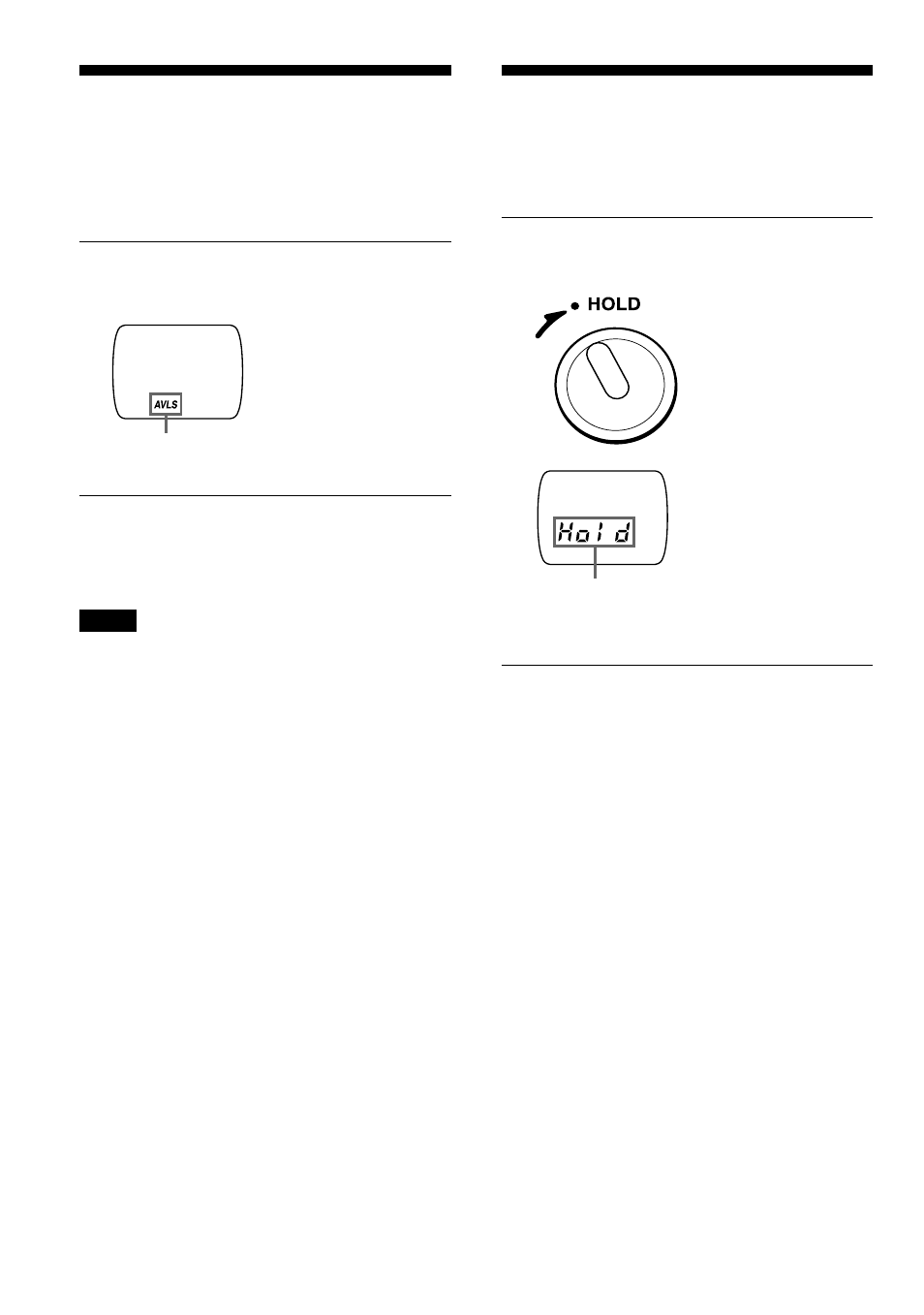 Protecting your hearing (avls), Locking the controls (hold), 18 protecting your hearing | Locking the controls | Sony D-FS601 User Manual | Page 18 / 32