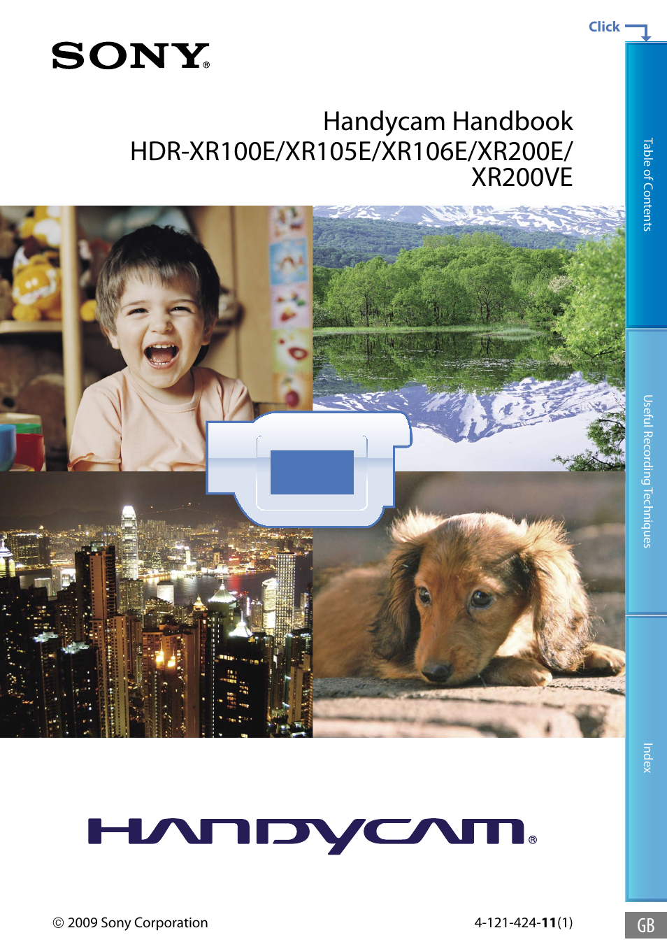 Sony XR200VE User Manual | 134 pages