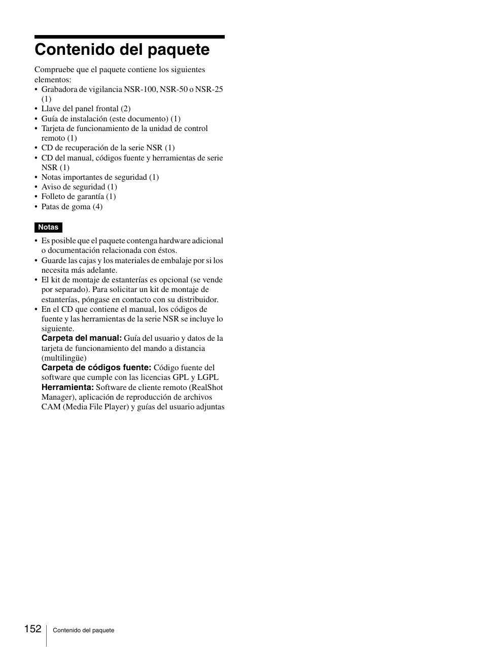 Sony Security Camera User Manual | Page 152 / 204