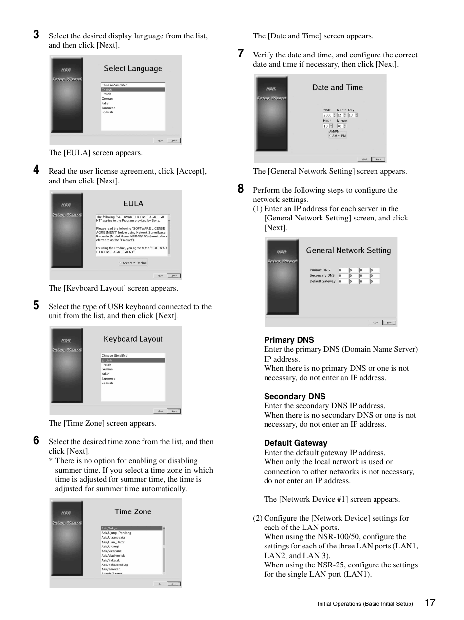 Sony Security Camera User Manual | Page 17 / 204