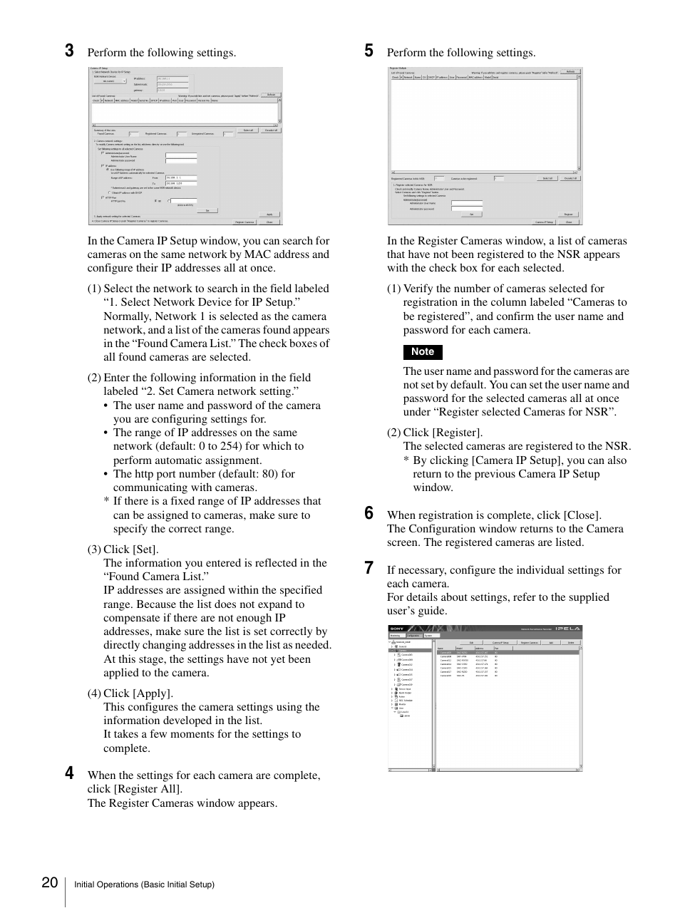 Sony Security Camera User Manual | Page 20 / 204