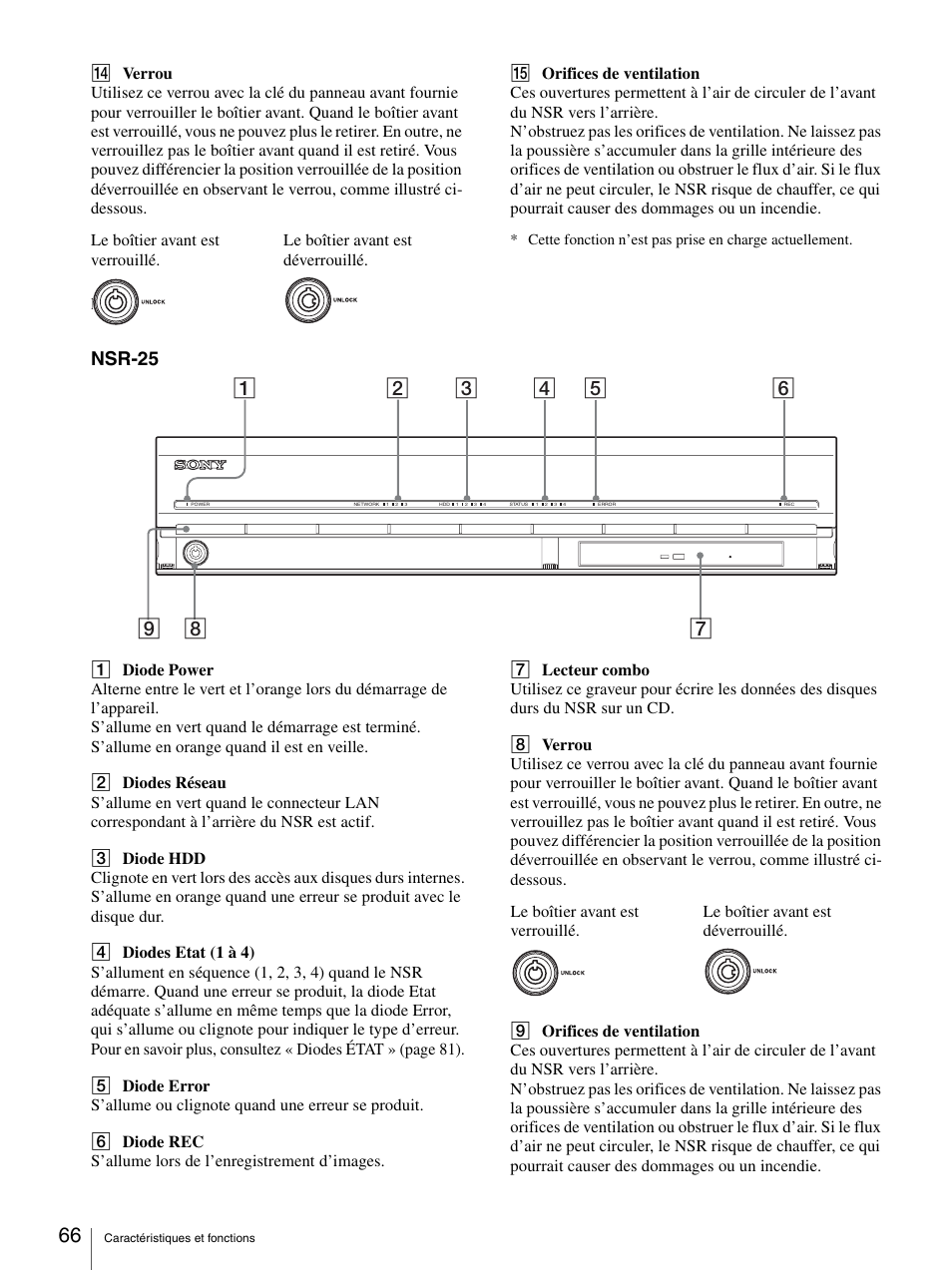 Nsr-25 | Sony Security Camera User Manual | Page 66 / 204