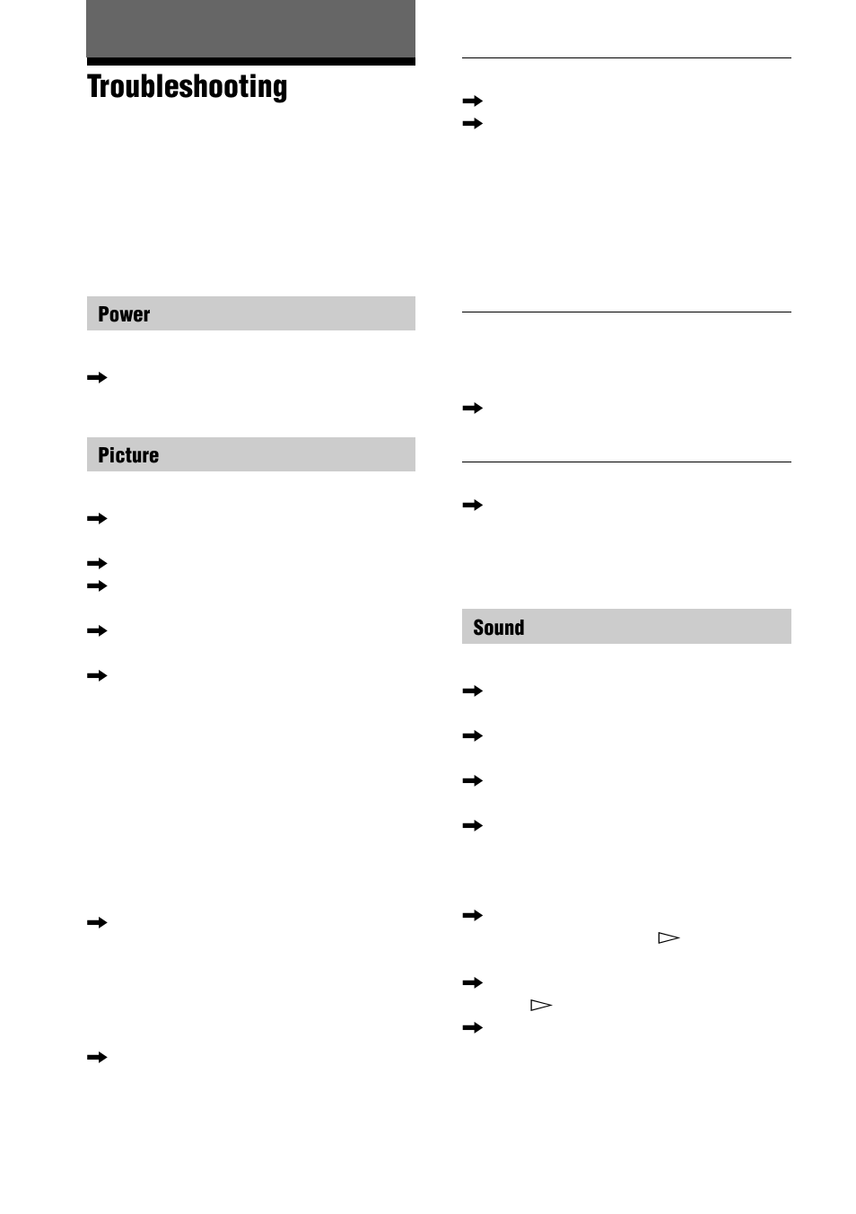 Troubleshooting | Sony AVD-S50ES User Manual | Page 72 / 84