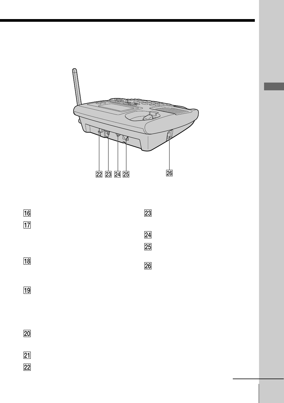Getting started | Sony SPP-S9226 User Manual | Page 27 / 80