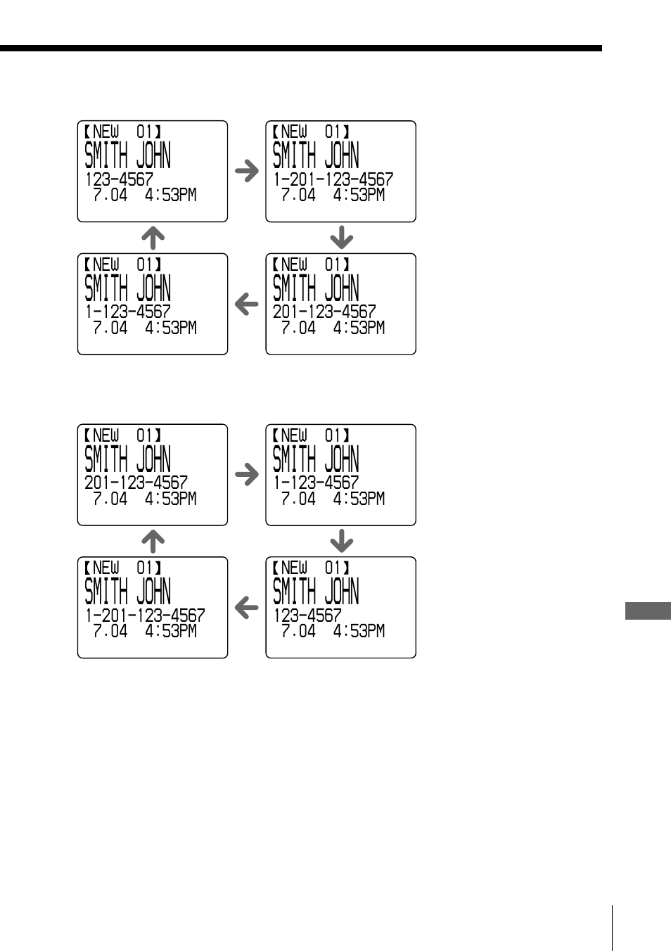Smith john | Sony SPP-S9226 User Manual | Page 65 / 80