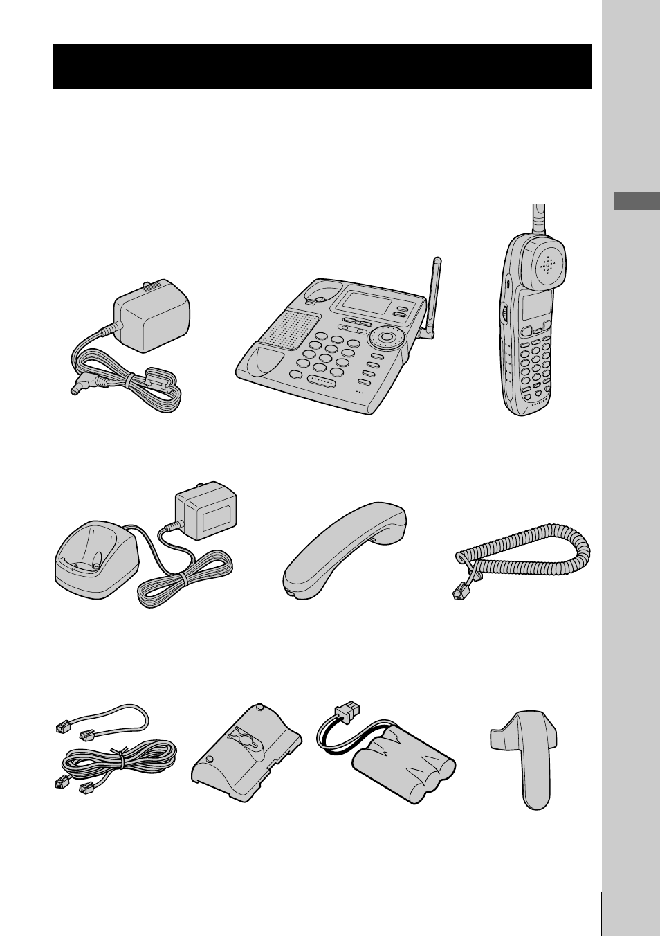 Sony SPP-S9226 User Manual | Page 9 / 80