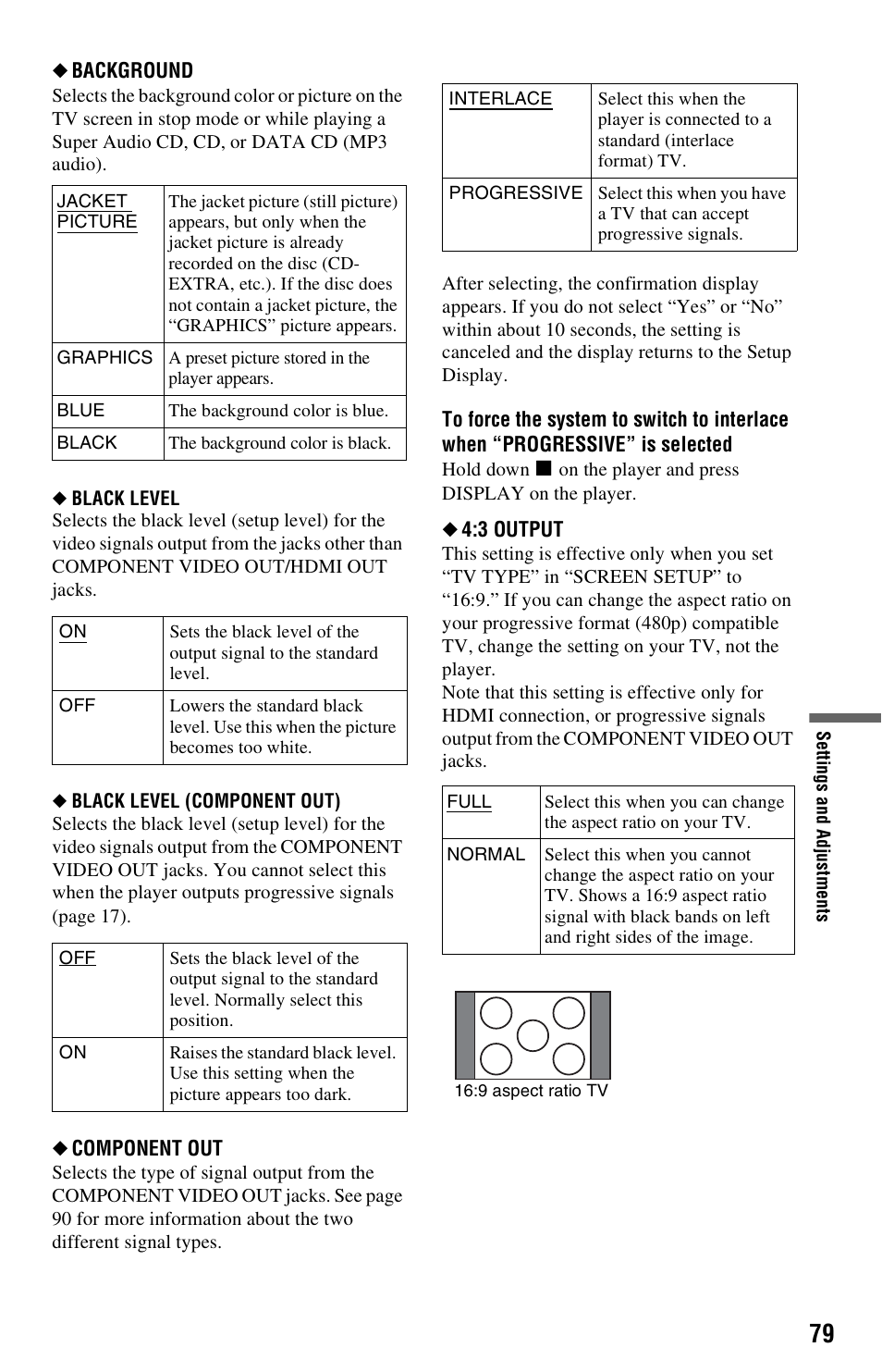 Sony DVP-CX995V User Manual | Page 79 / 96