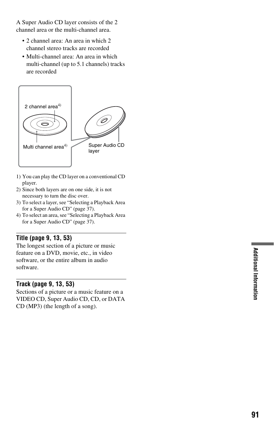 Sony DVP-CX995V User Manual | Page 91 / 96